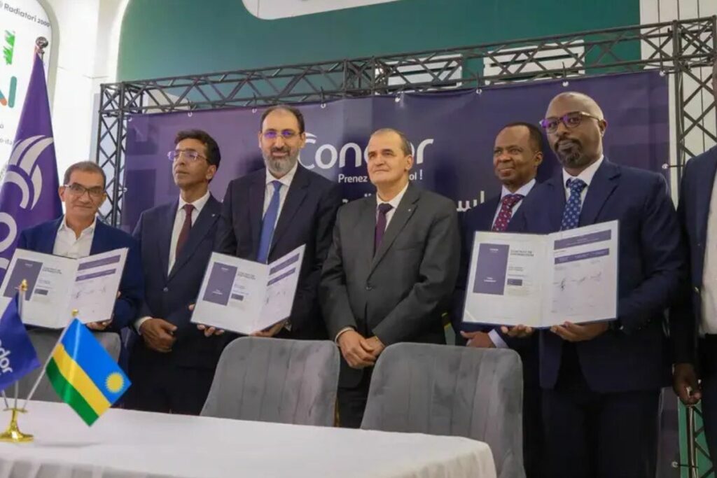 Condor accord exportation Rwanda Tanzanie