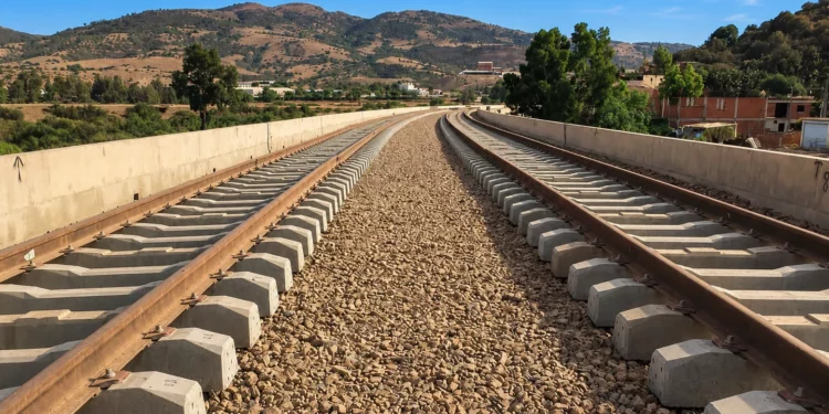 Ligne minière Est Annaba-Tébessa avec les travaux menés par CRBC