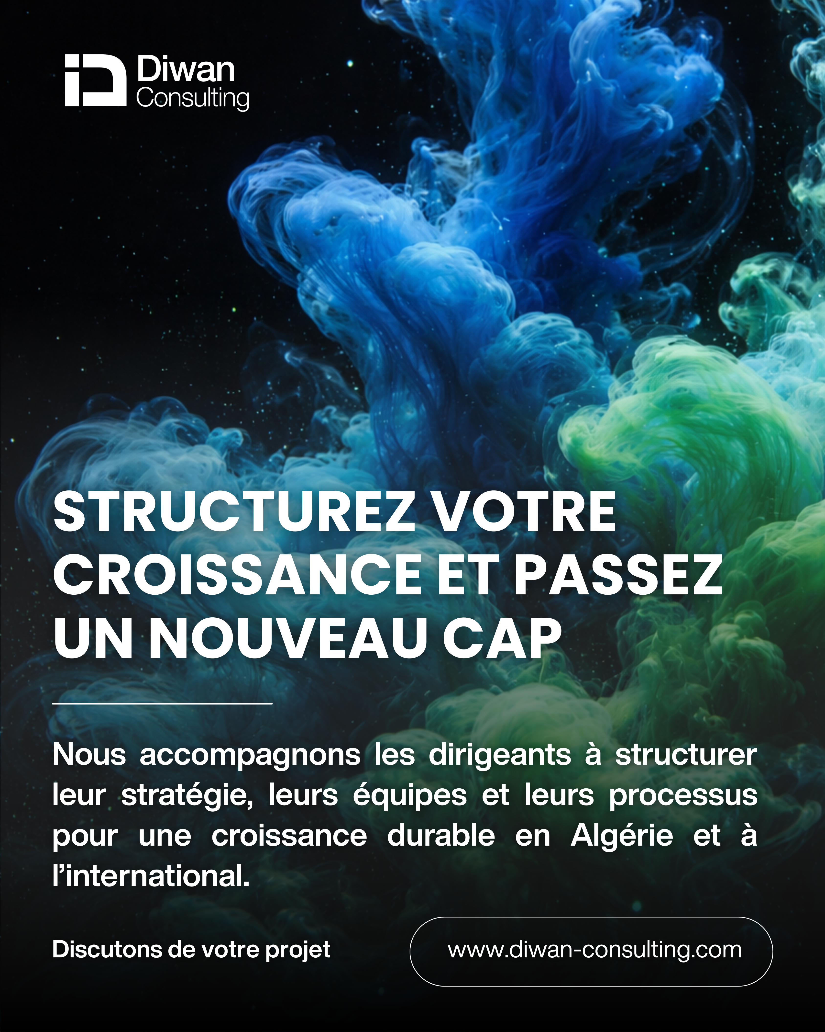 Publicité Diwan Consulting sur Algeria Business
