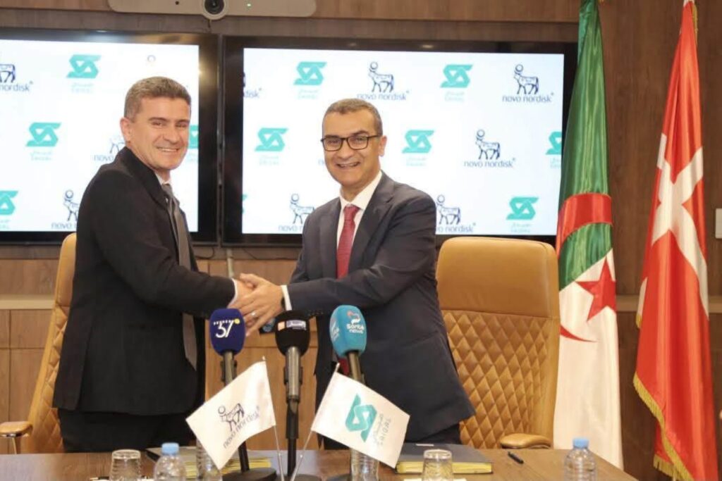 Saïdal et Novo Nordisk signent un contrat pour la production locale de traitements innovants contre le diabète