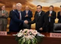 Sonatrach Sinopec lors de la signature d’un nouveau protocole de coopération énergétique