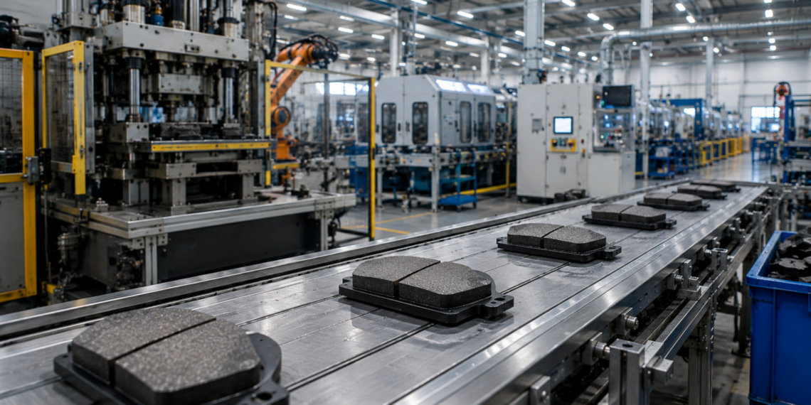 Usine de plaquettes de frein GICA à Réghaïa