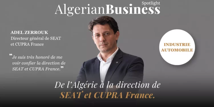 Adel Zerrouk, dirigeant algérien à la tête de SEAT et CUPRA France