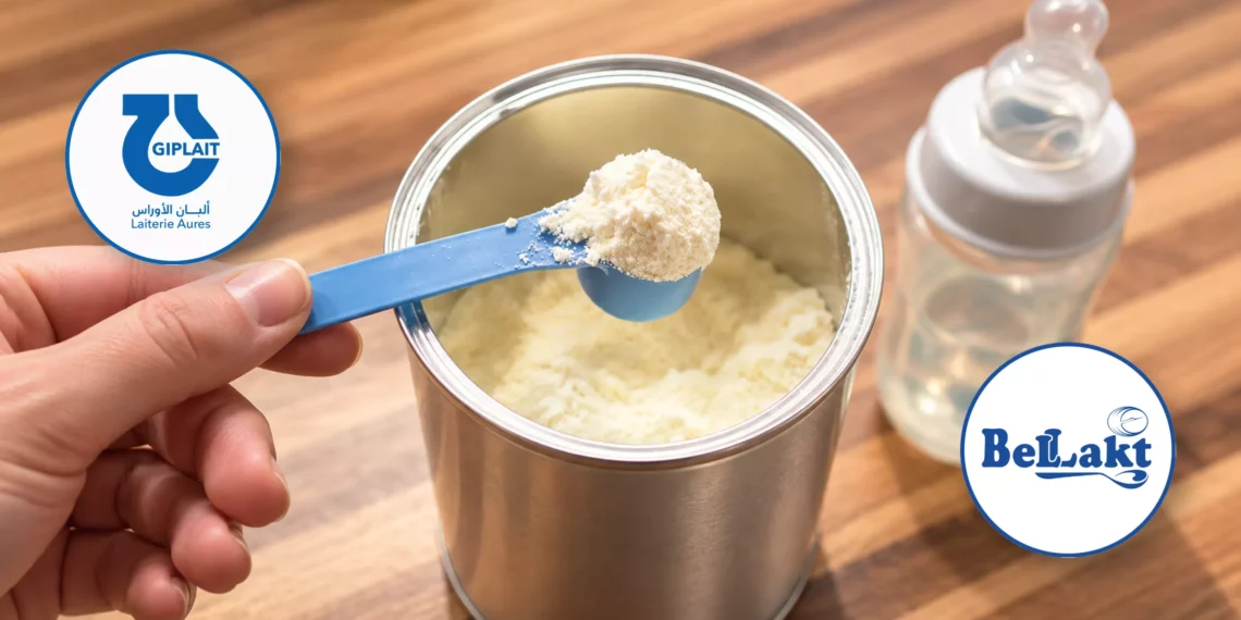Giplait et Bellakt préparent une joint-venture pour produire du lait infantile en Algérie