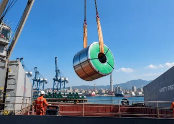 Tosyali Algérie exportation acier laminé à froid depuis Oran