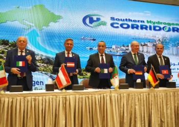 SoutH2 Corridor Algérie pour le transport d’hydrogène vert vers l’Europe