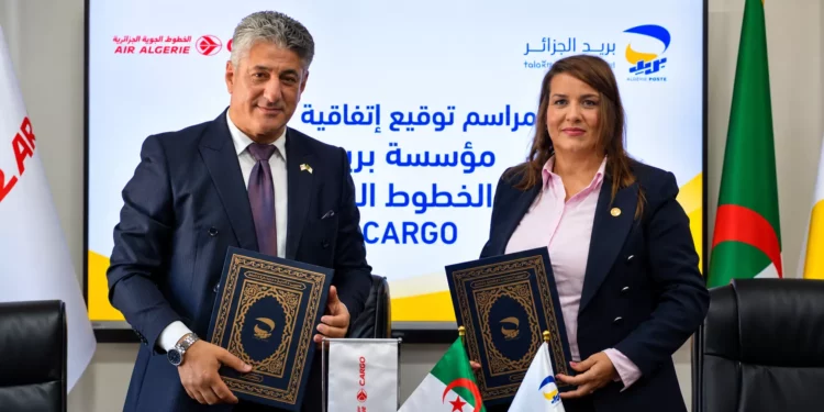 Signature de l'accord de coopération entre Algérie Poste et Air Algérie Cargo pour les services logistiques et numériques