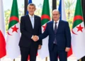 Sifi Ghrieb et Andrej Babiš lors de la rencontre algéro-tchèque à Alger le 26 octobre 2026.