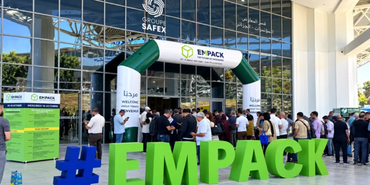 EMPACK Algeria 2026 à la SAFEX d'Alger, salon professionnel dédié aux technologies et aux solutions d'emballage.