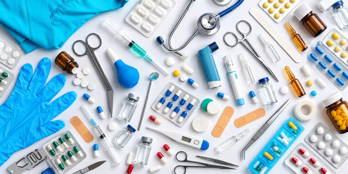 Ligne de conditionnement de médicaments illustrant les exportations pharmaceutiques algériennes en 2025