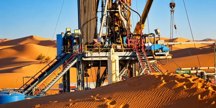 Installations d'hydrocarbures de Sonatrach en Algérie, illustrant les investissements de Sonatrach en 2026.