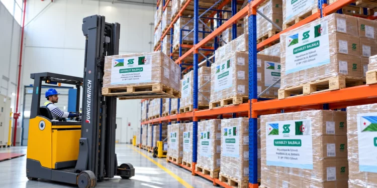 Cargaison de médicaments vers Djibouti préparée par le groupe pharmaceutique algérien Saidal