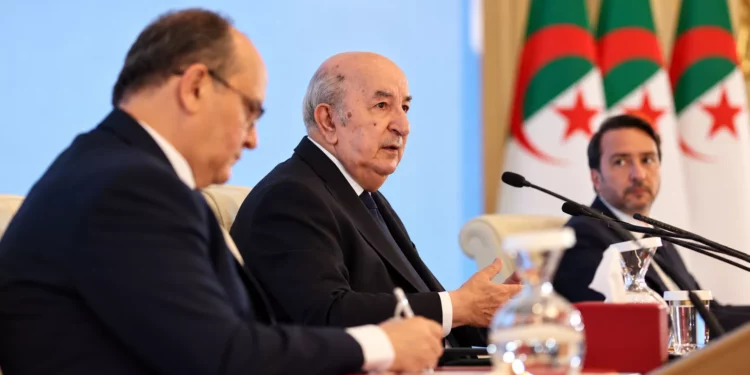 Abdelmadjid Tebboune lors de la rencontre nationale avec les opérateurs économiques à Alger
